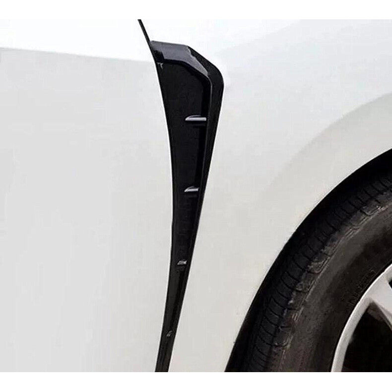 for Honda CR-V 2023-2024 Gloss Black Side Door Fender Vent Air Wing Cover Trim
