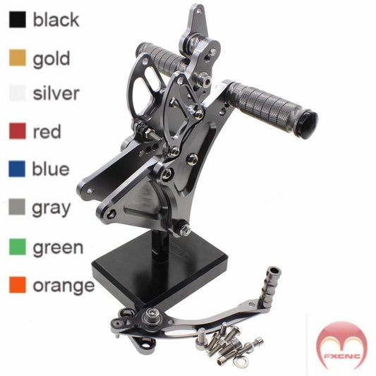 CNC adjustable foot spike gear for Buell XB12X Ulysses Edition 2008 motorcycle