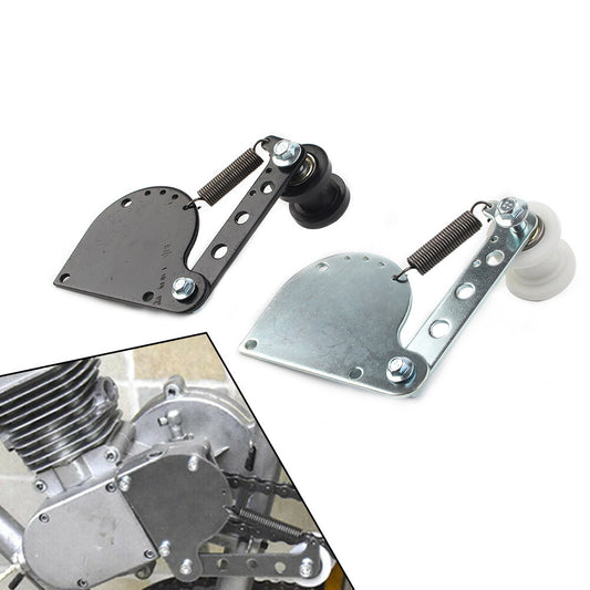 For 49cc 66cc 80cc 2 Stroke Engine Black/Silver Spring Loaded Chain Tensioner