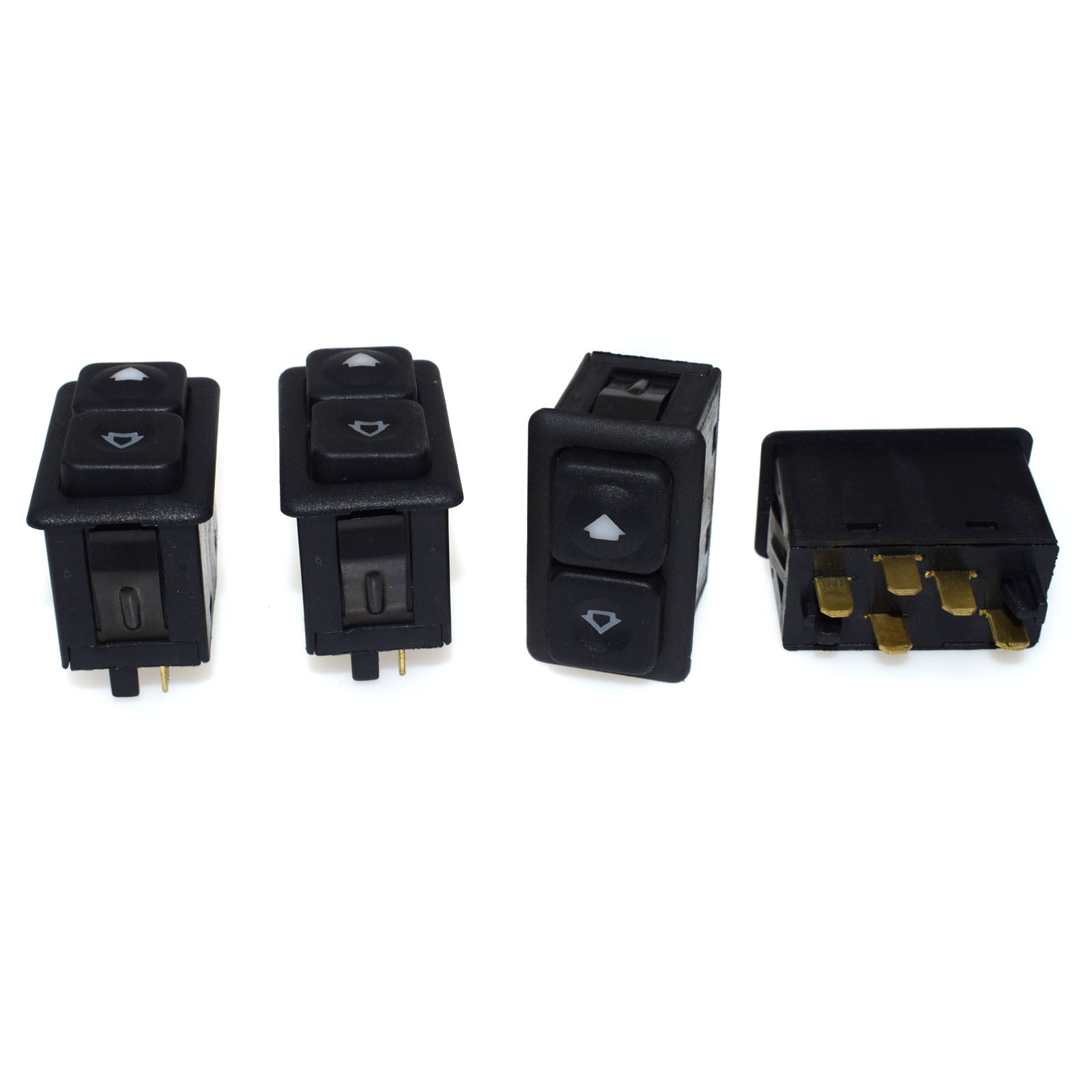 Set 4 pcs Illuminated Power Window Switch For E23 E24 E28 E30 61311381205 n