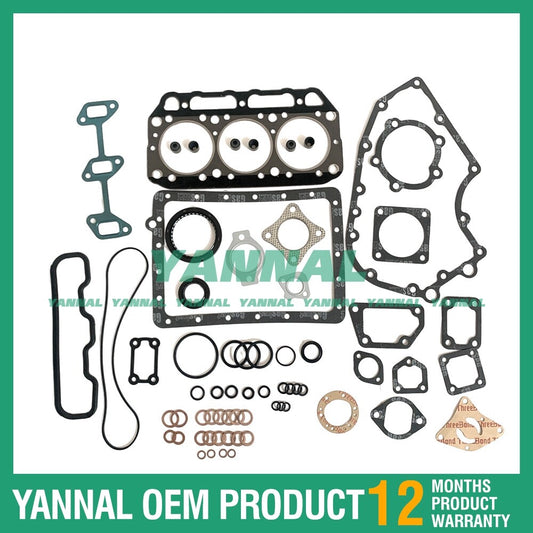 Full gasket kit for 3T75 engine spare parts -