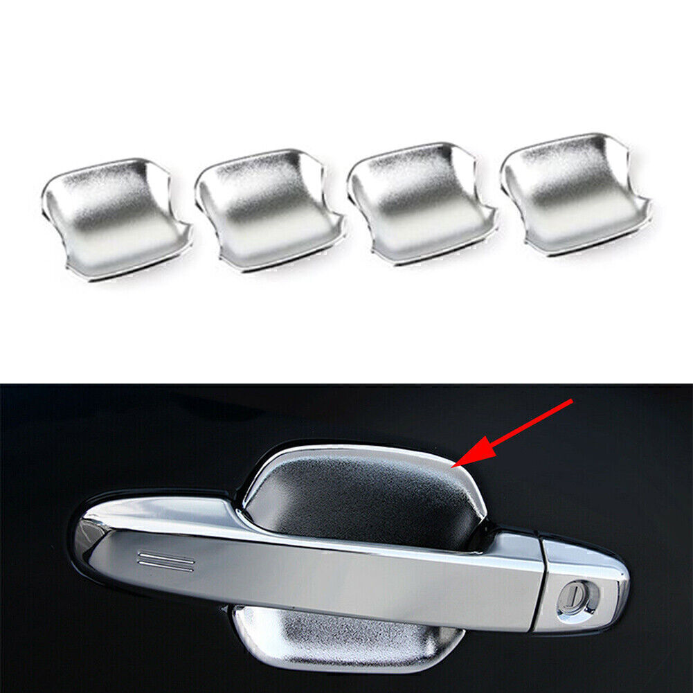 Fit for Subaru Forester SK 2019-2022 4x Door Handle Bowl Cover Door Trim Chrome