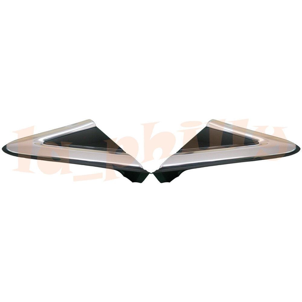 2pcs Front Upper Fender Molding Trim Part Left  Right For 2013-19 for Cadillac XTS