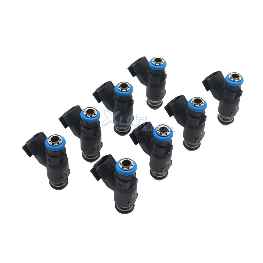 Brand new 8-piece fuel injector kit for 2010-13 for Cadillac for GMC 12613412- v
