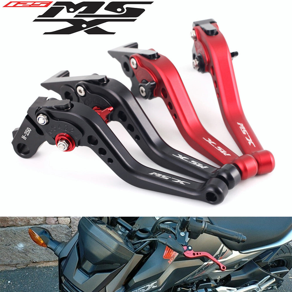 Short Brake Clutch Levers for HONDA MSX 125 GROM 13-24 125SF 2016-2024 2021 Q