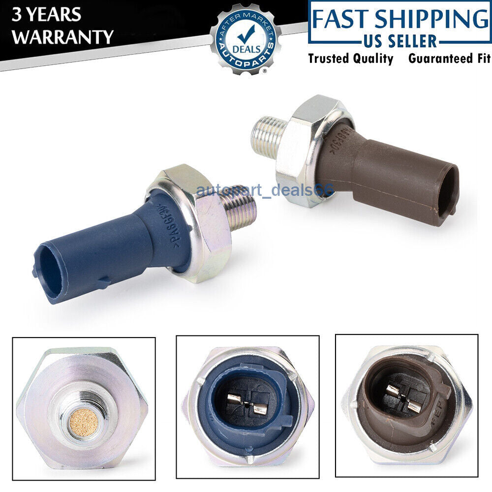 Oil Pressure Sensors Brown & Blue Switch Set for Audi for A4 Q5 for VW for Jetta 038919081K Q