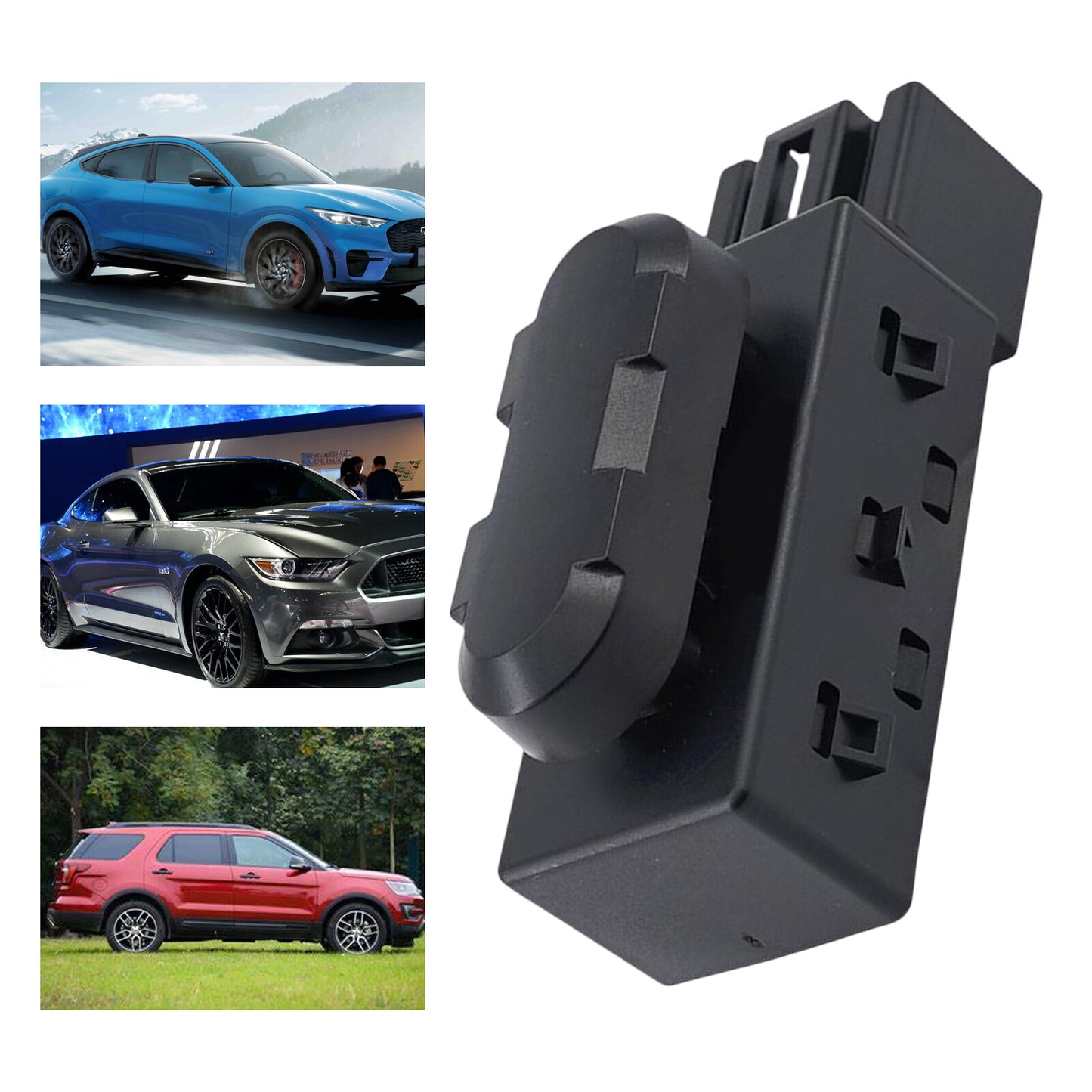 for Ford Explorer 9L3Z14A701A Right Side Power for Seat Switch Passenger 6 Way