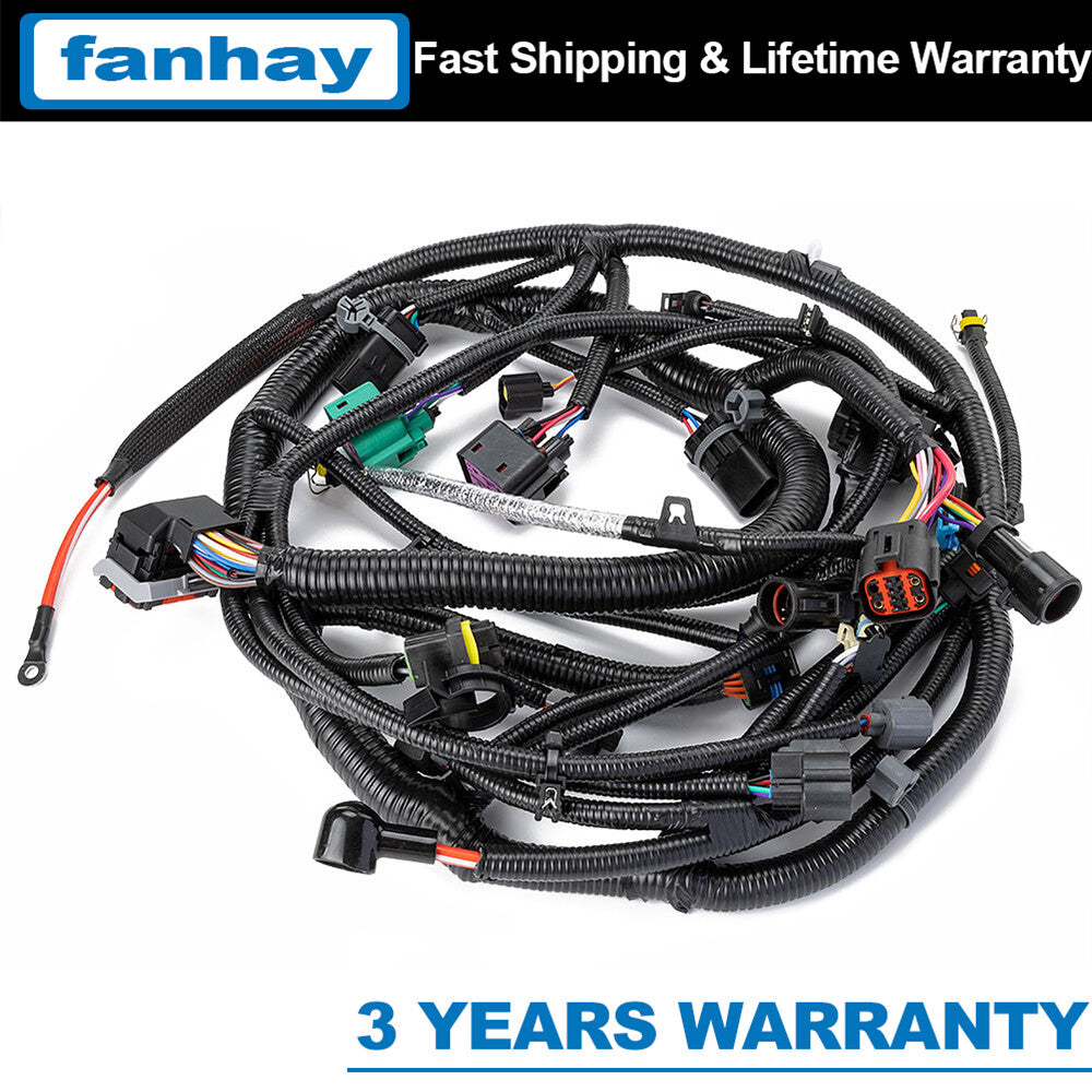 1Pcs Engine Wiring Harness for Ford Super Duty 2004--07 6.0L 5C3Z-12B637-BA