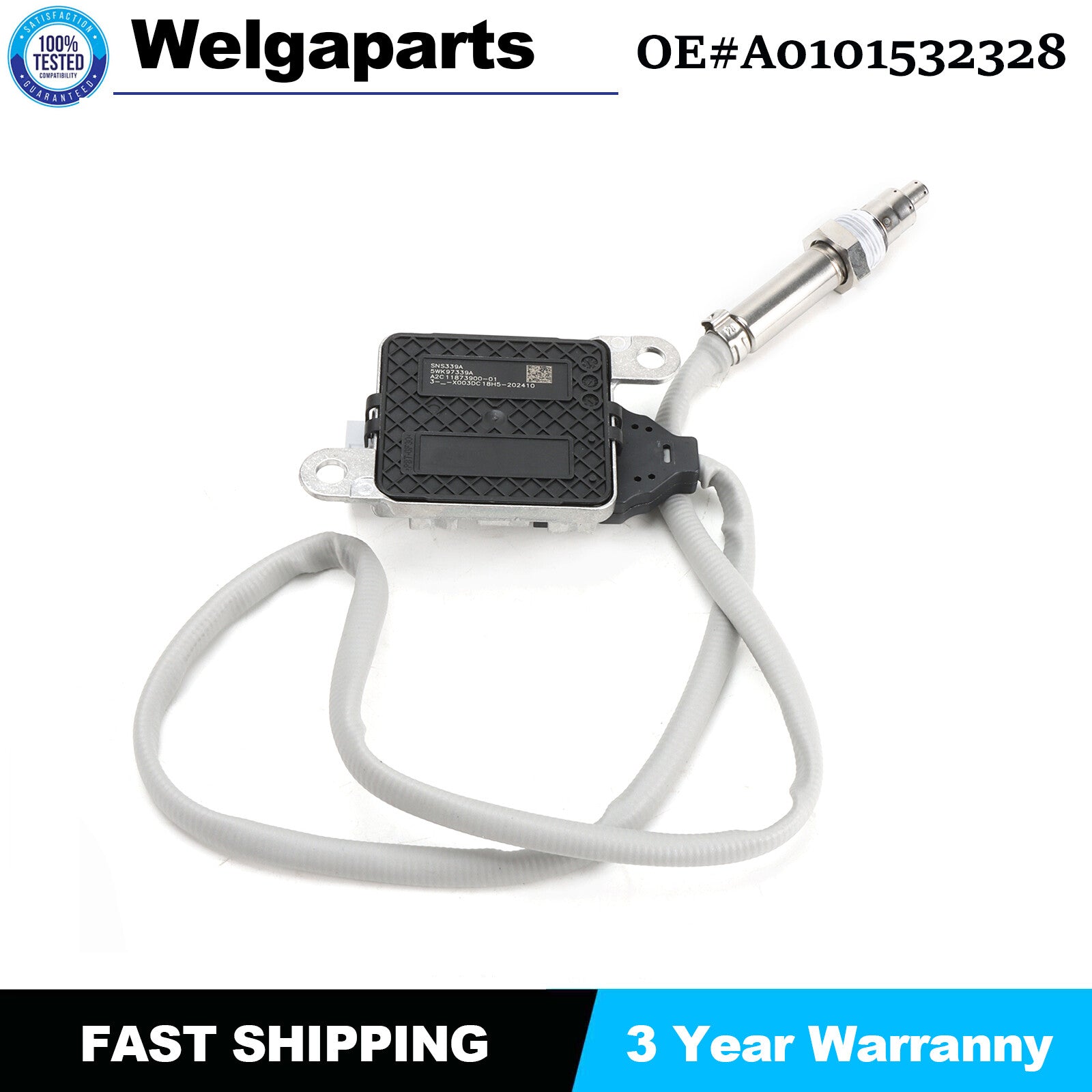 New A0101532328 for Freightliner Cascadia 11.9L 12.8L 14.8L NOx Sensor Nitrogen