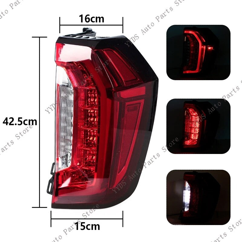 Left Side for GMC for Yukon 2021-2024 LED Rear Tail Light Driving Light