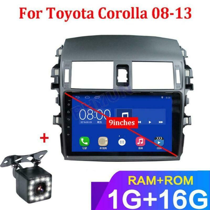 Suitable for Corolla 08-13 9-inch Android 9.0 car radio GPS navigation with LED camera - n