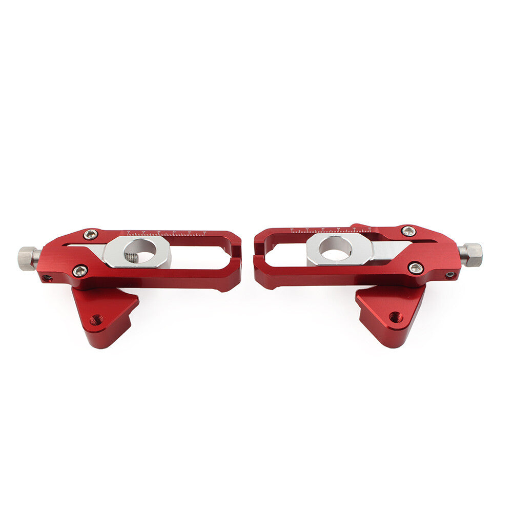 Fit for Honda CB650R CBR650R CBR650F Chain Adjusters Tensioners Catena Spools Red 2x