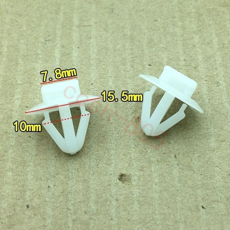 10 Pcs Door Trim Panel Moulding Clip for Lexus for Toyota for Corolla 62955-20020