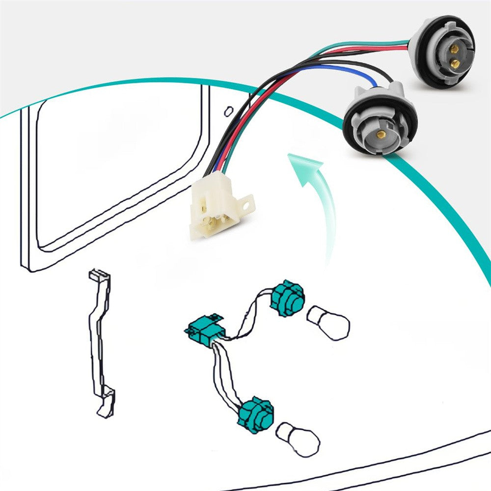 Brake Light Socket Wire Harness 84931AE170 for Subaru Outback Legacy 2000-2004