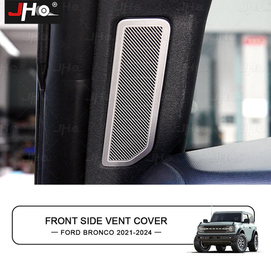 for Ford Bronco Interior A-Pillar Air Vents Protective Cover Interior Decorative
