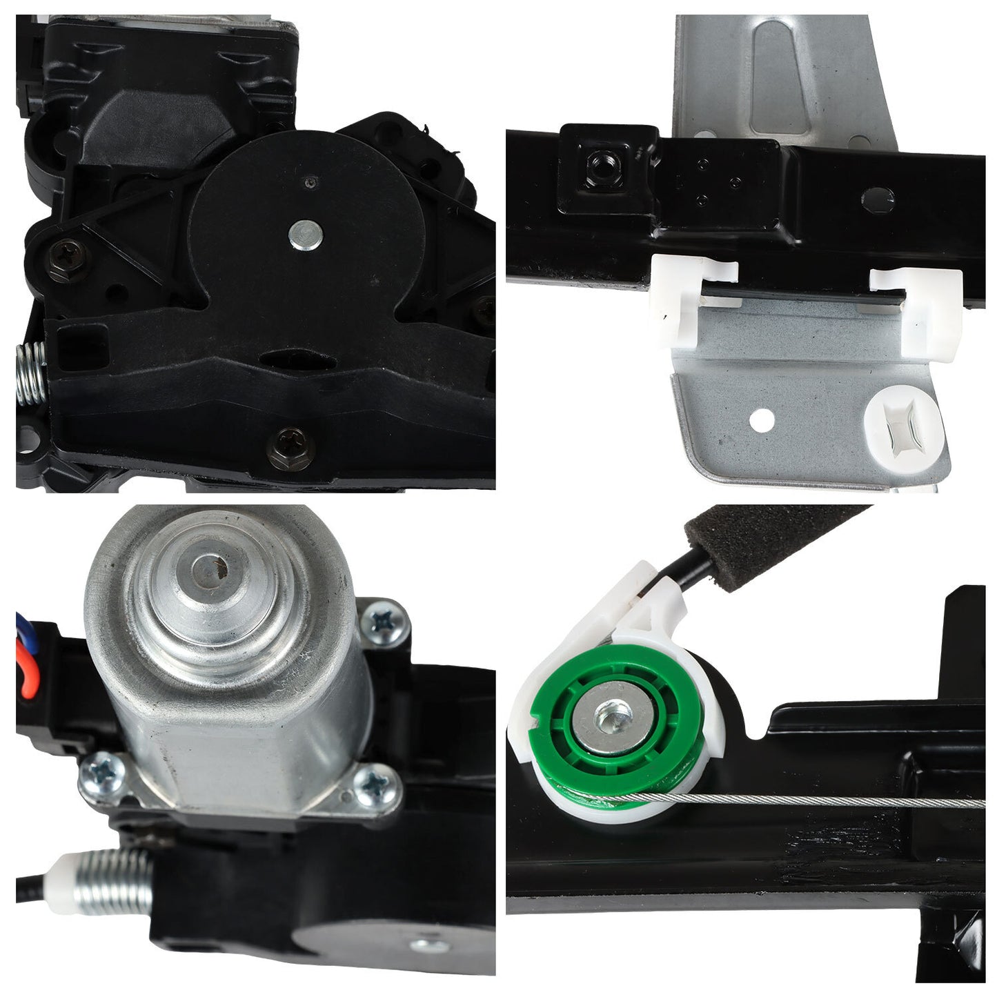 Front Right with Motor Power Window Regulator Fits 2001-2004 for Jeep vastvehicle