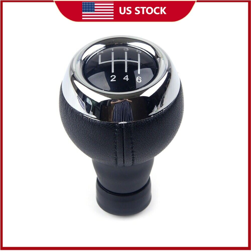 1x Stick 6-Speed Gear Shift Knob for Mini Cooper R55 R56 R57 R58 R59 F55 Black n