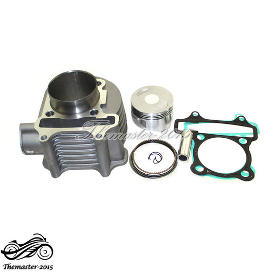 GY6 150cc to 155cc 58.5mm Big Bore Cylinder Kit Chinese Scooter Moped 157QMJ Q