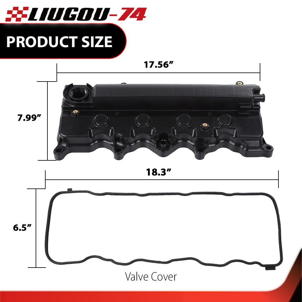 Suitable for 2006-2015 for Honda for Civic and 2016-2019 HR-V 1.8L engine valve cover with gasket. Q
