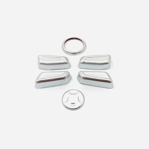 for Kia Seltos 2020-2023 Carbon ABS Central Control Outlet Air Vent Strip Trim v