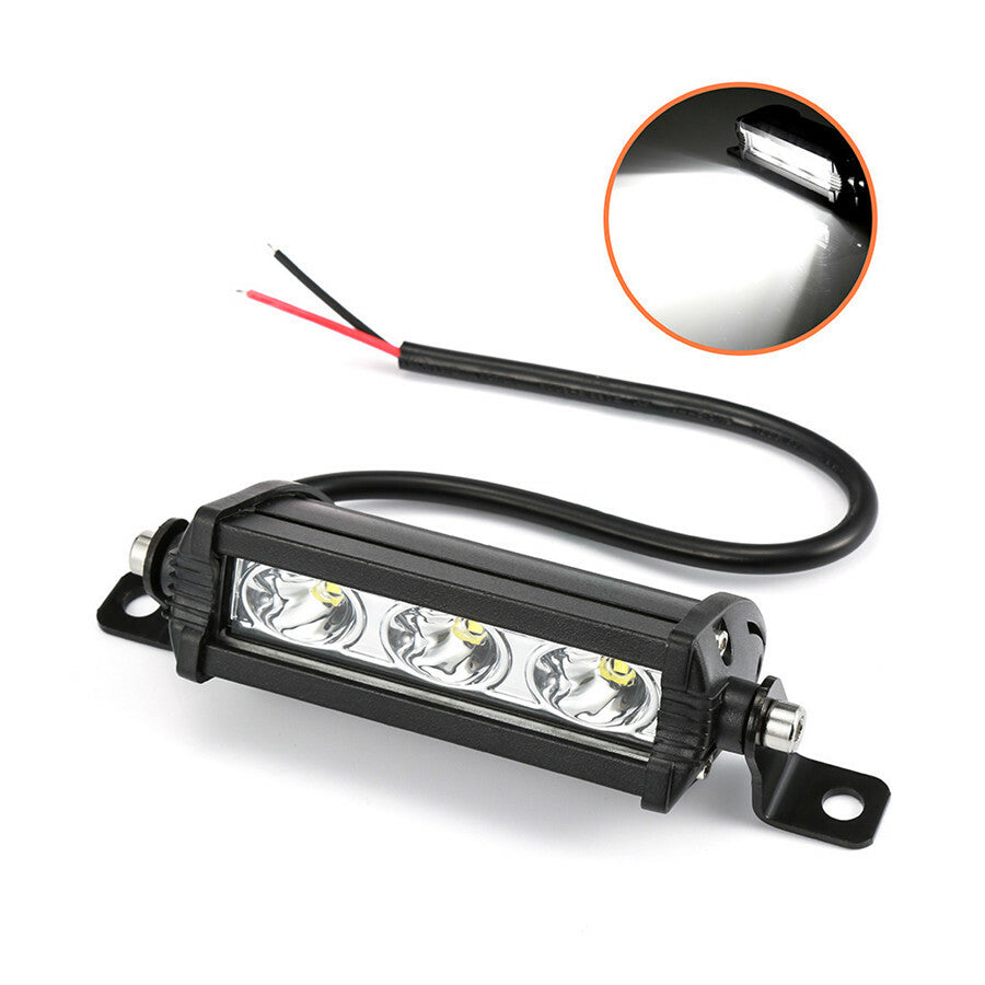 2Pcs 30W 3 LED Spot Beam Work Light Bar Car Truck Offroad Boat Driving Fog Lamp Q