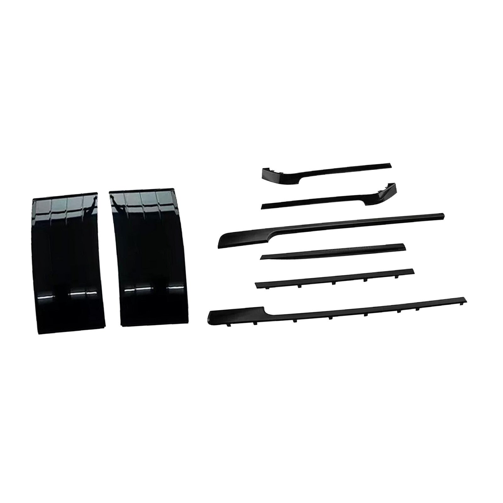 Door Side Body Fender Vent Trim Strip Kit for Range Rover L405 2013-22 Black