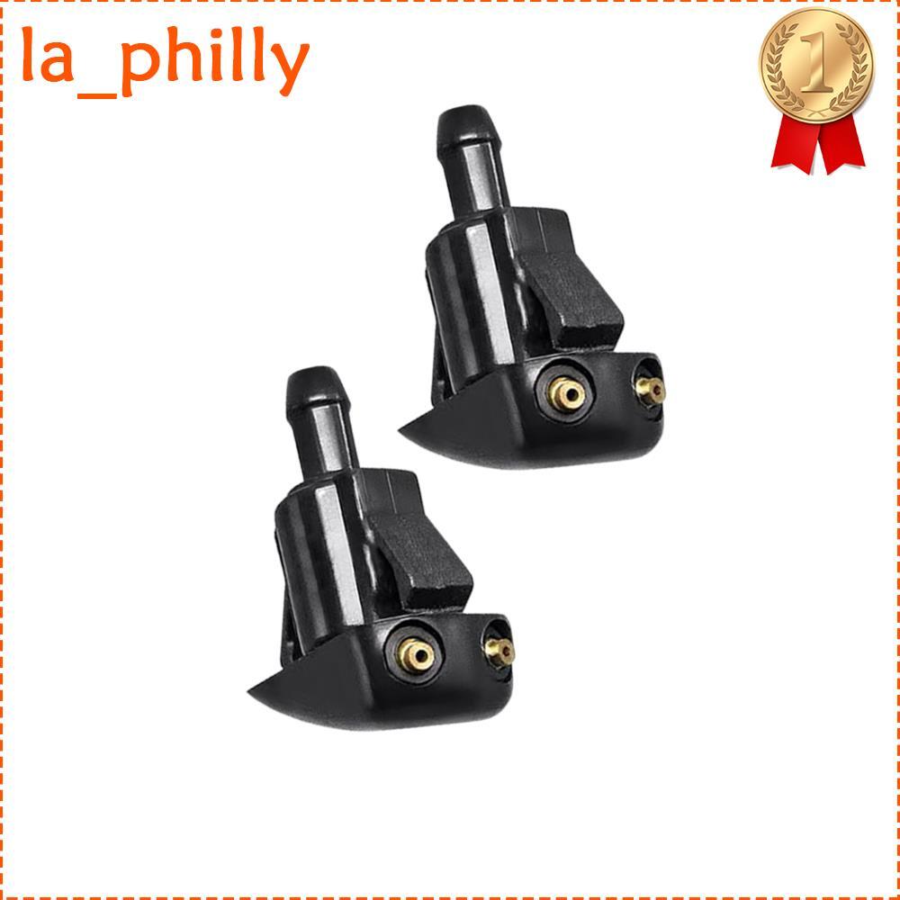 2Pcs Fit For LandCruiser 85381-60120 Windshield Washer Nozzle Black Replacement Q