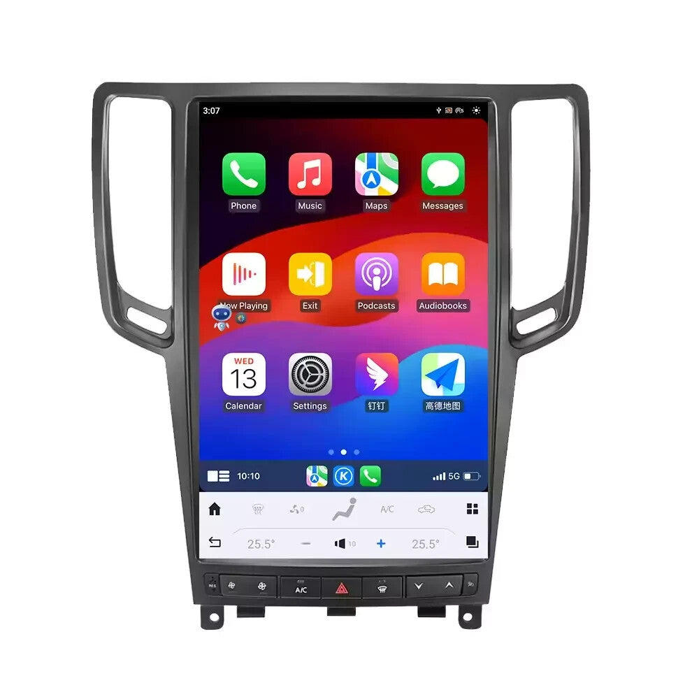 14.4 Android for Tesla Vertical Screen for Infiniti G35 G37 2007-2013 Car Gps Radio