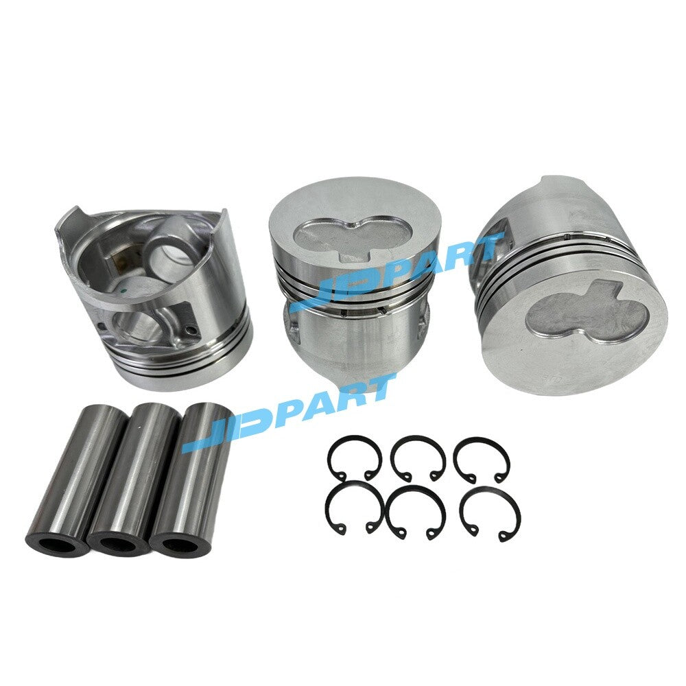 J843 Piston Kit Compatible with Shibaura Engine Parts and Engineering Machinery Parts