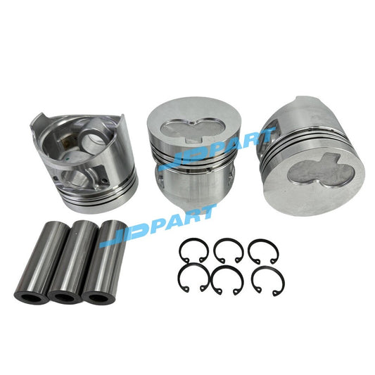J843 Piston Kit Compatible with Shibaura Engine Parts and Engineering Machinery Parts