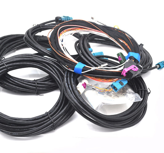 retrofit 360 surround Reverse Camera Cable wiring kit for VW mqb for tiguan for Golf CC v