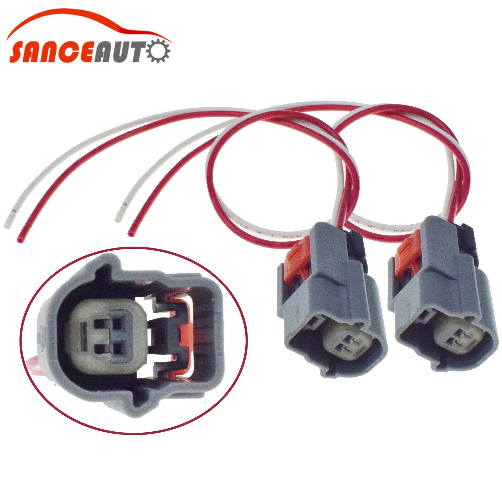 Ambient temperature sensor connector plug (2 pieces) for Edge Fusion Ecosport 2011-2021- n