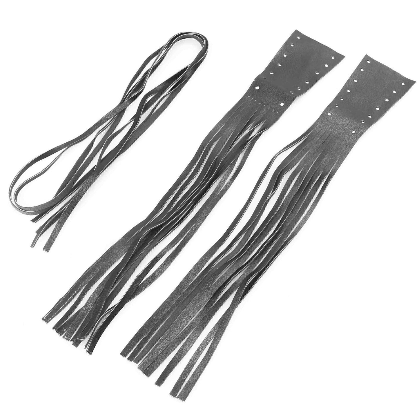 Leather Tassels for Harley Brake Lever Covers Clutch Grip Fringe Motorcycle Q