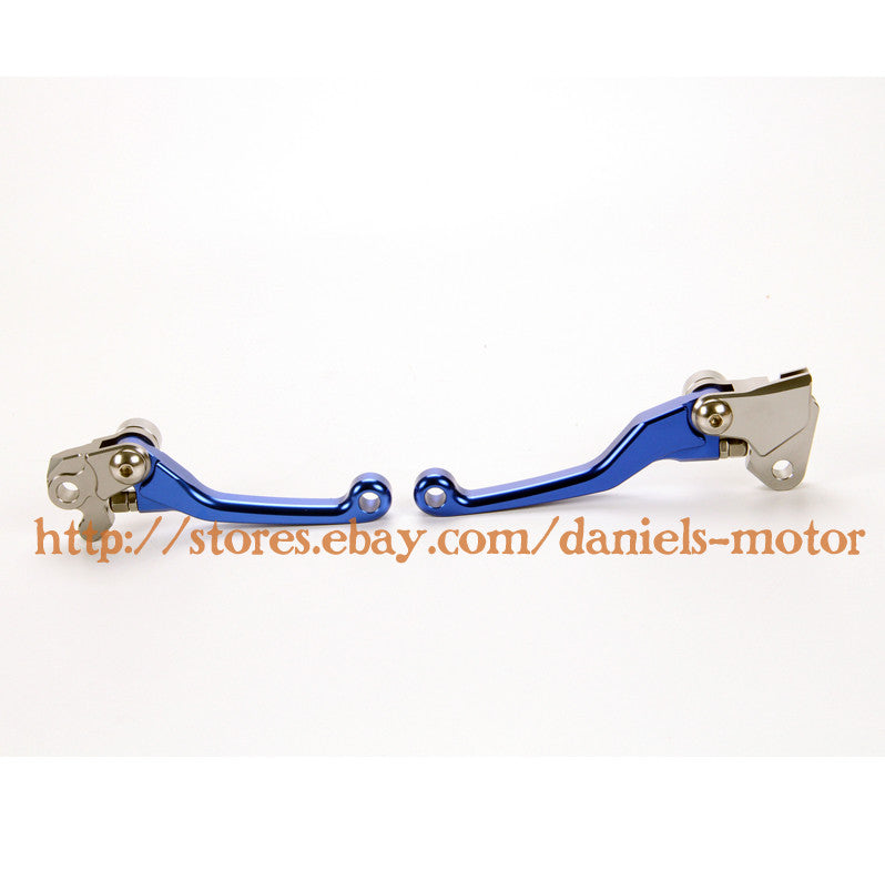 CNC 2X Off-road Brake Clutch Levers for YAMAHA YZ250F (2001-2006) BlUE