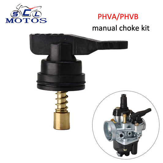 Motorcycle Carb Manual Choke Kit For Dellorto PHVA/PHVB 53015 Carburetor Parts Q