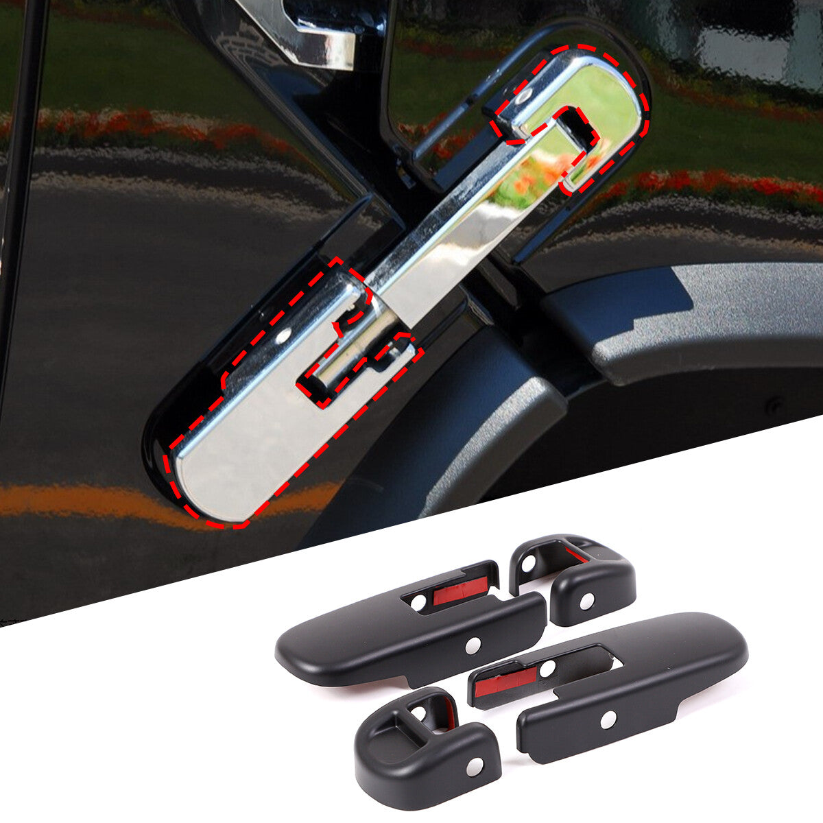 360 ° Rotating Phone Stand Tray Alloy Decoration Suitable for ta Tacoma 2016-2020 - v
