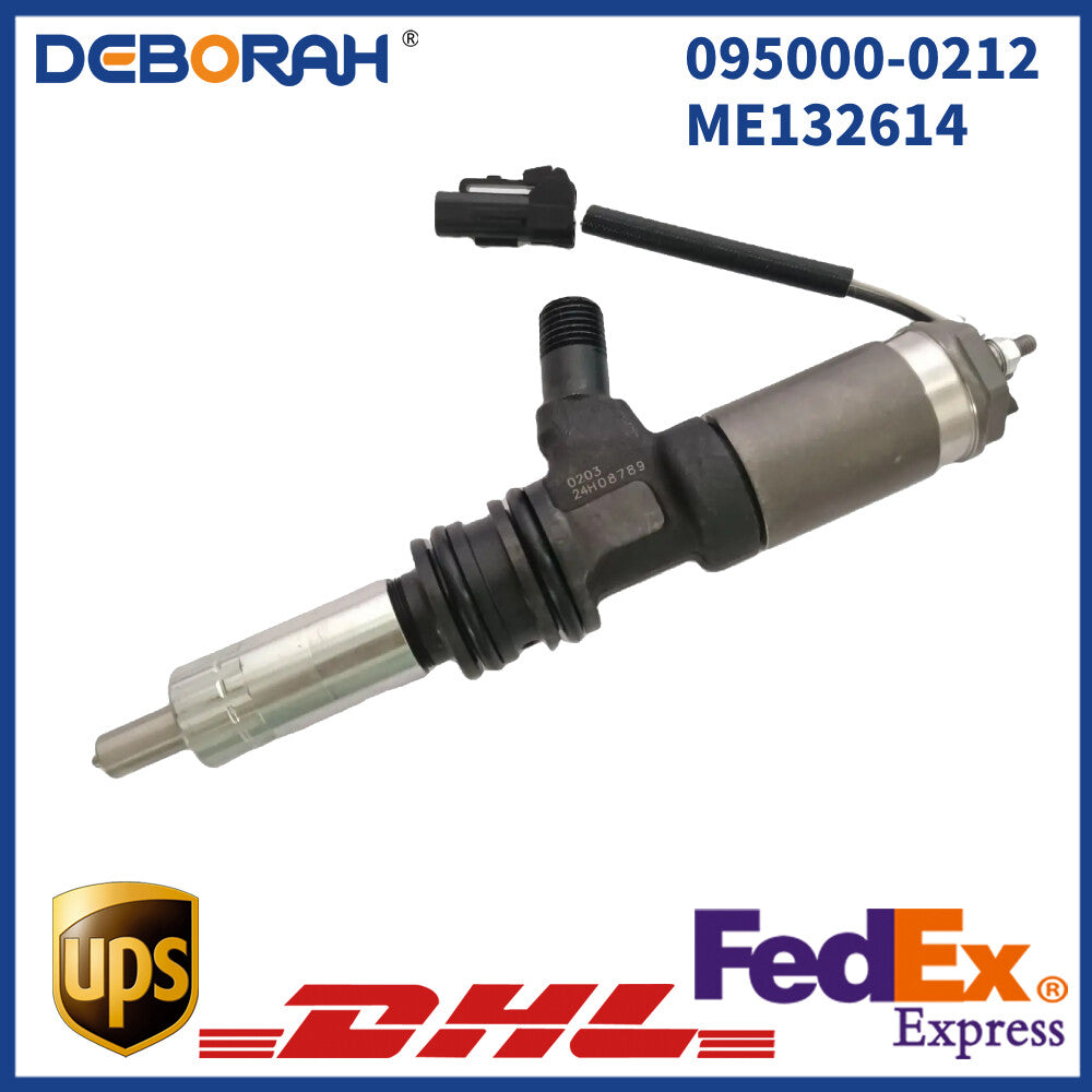 095000-0212 ME132614 Common Rail Diesel Fuel Injector for Mitsubishi 6M60T