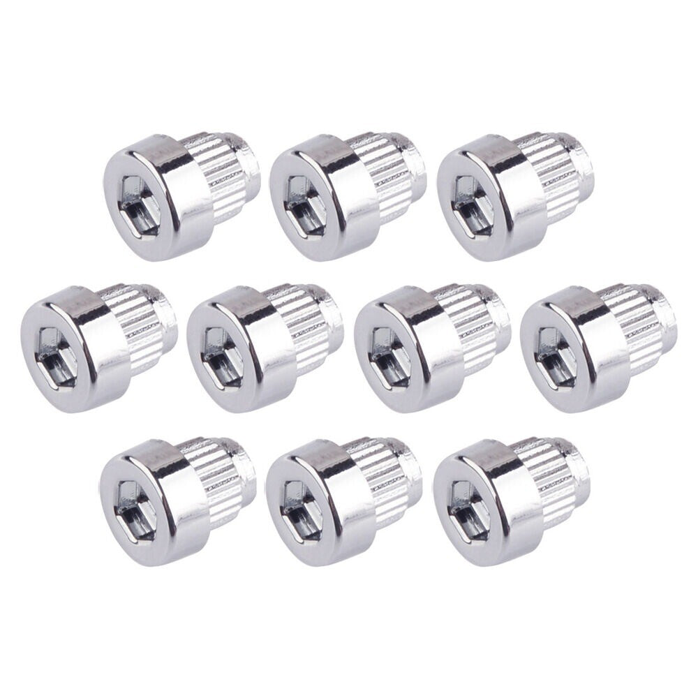 50pcs/set Car Spiked Rivets Wheel Rim Lip Replacement Nuts For 7.2mm Hole New n