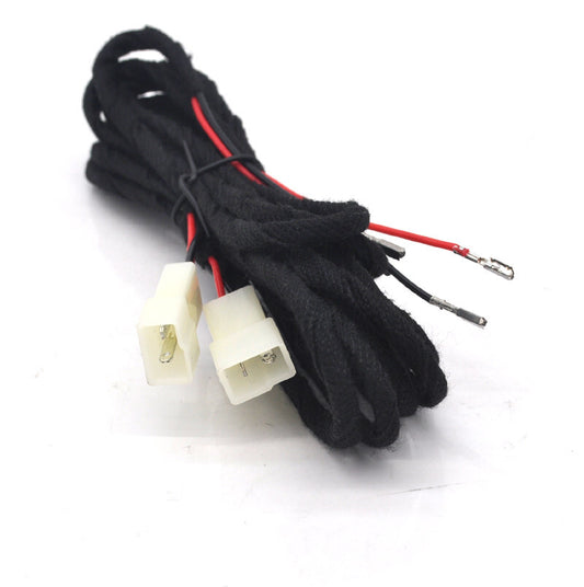 2x Retrofit Side Mirror Puddle Light cable harness for Mercedes W205 C 2015-2022 v