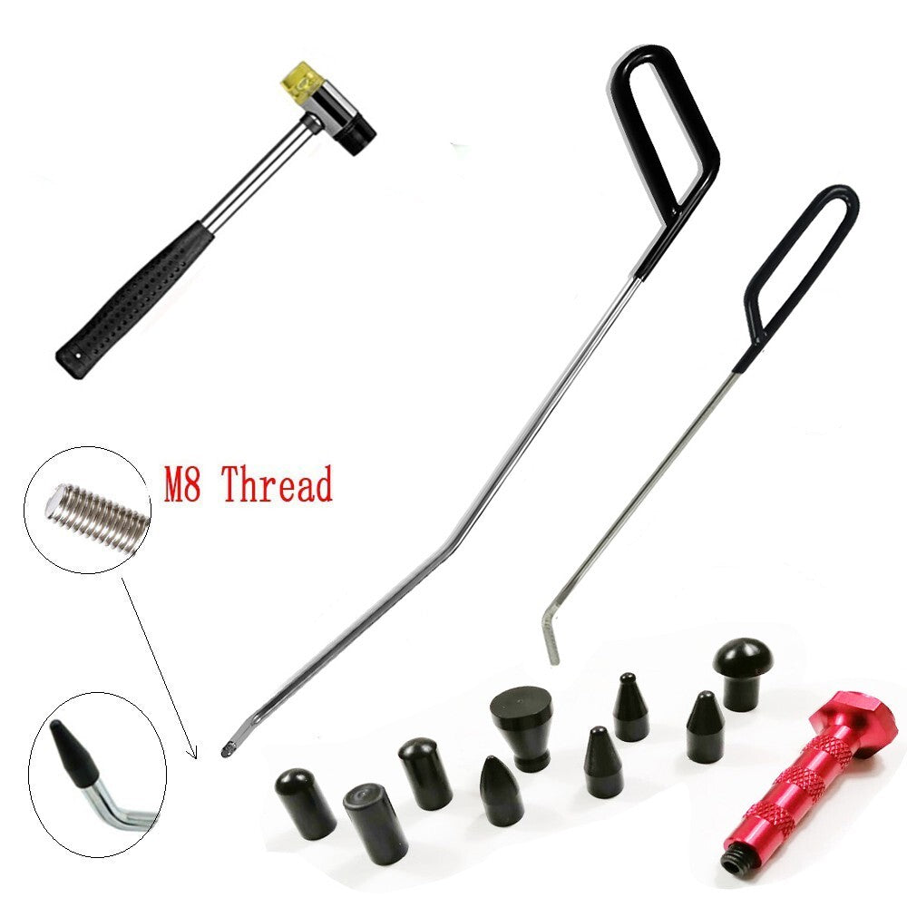 PDR Rod Kits Paintless Dent Repair Removal Tools Car Body Dent Puller PDR Tools v
