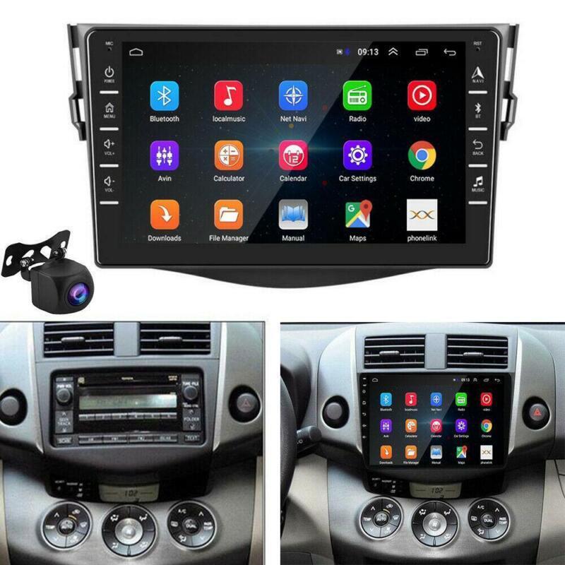 for Toyota RAV4 2007-2012 Car Radio Stereo 8inch Android 9.1 GPS Wifi+AHD Camera
