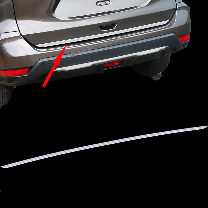 for Nissan Rogue X-Trail 2014-20 steel Rear Trunk Tail Gate Door Lid Cover Trim