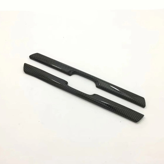 FIT for HONDA CR-V CRV 2017-2021 Carbon fiber look Water Cup Holder Cover Trim v