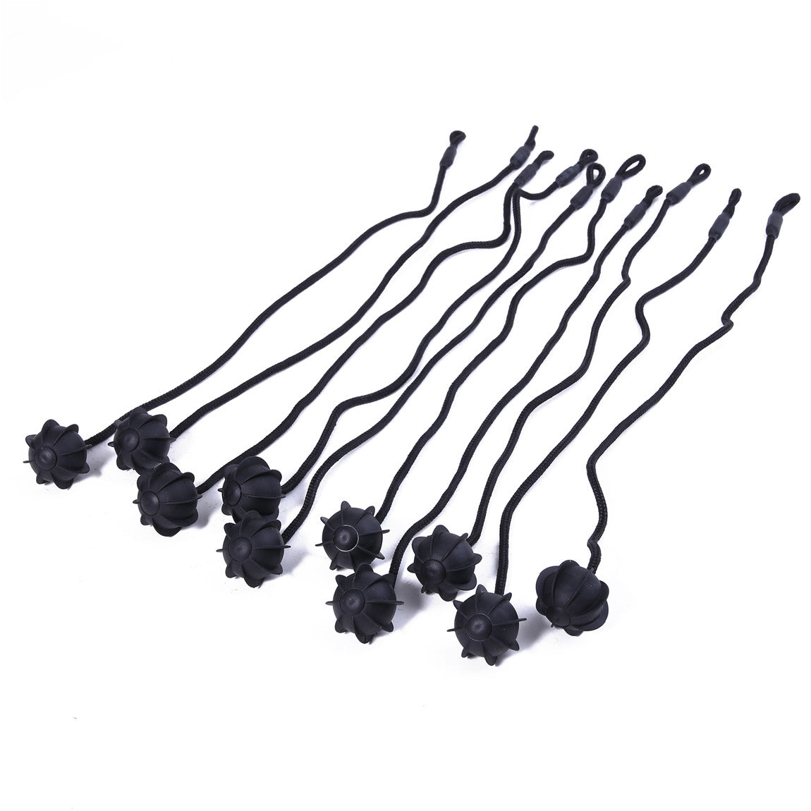 10Pcs Interior Rear Parcel Shelf String Cover Straps for Golf MK5/6/7 2004-2018 Q