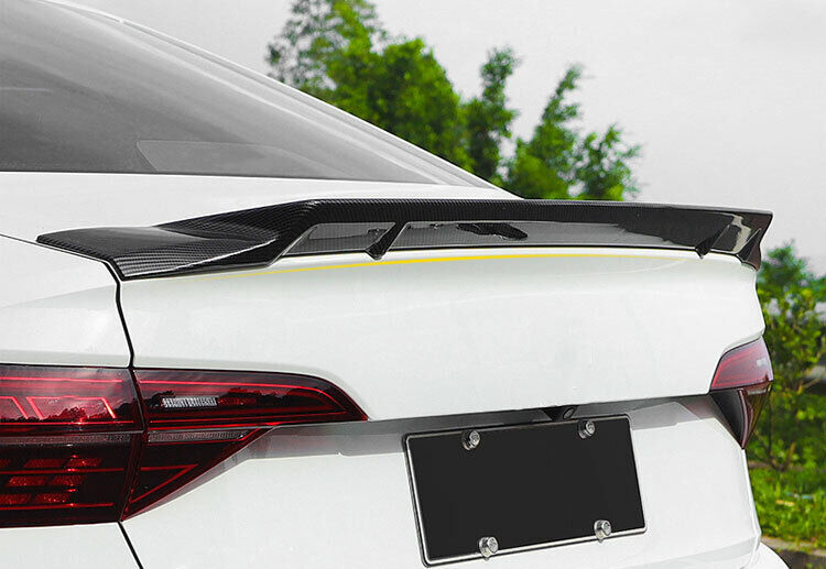 Carbon Fiber Car Rear Boot Spoiler for Volkswagen for Jetta Mk7 Wing Flap 2019-2023