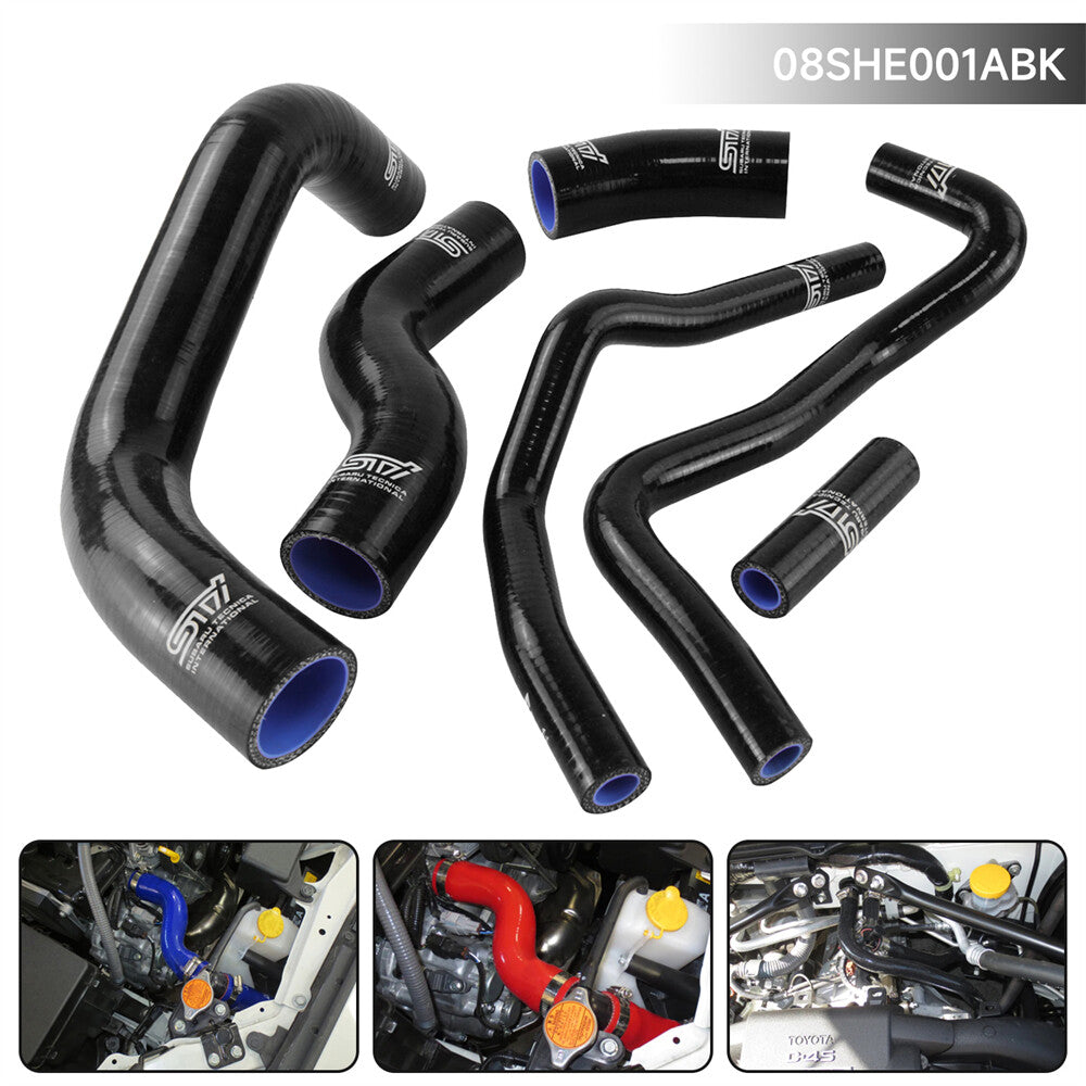 Radiator Coolant Heater Silicone Hose for Subaru BRZ for Scion -S for Toyota GT86 13+
