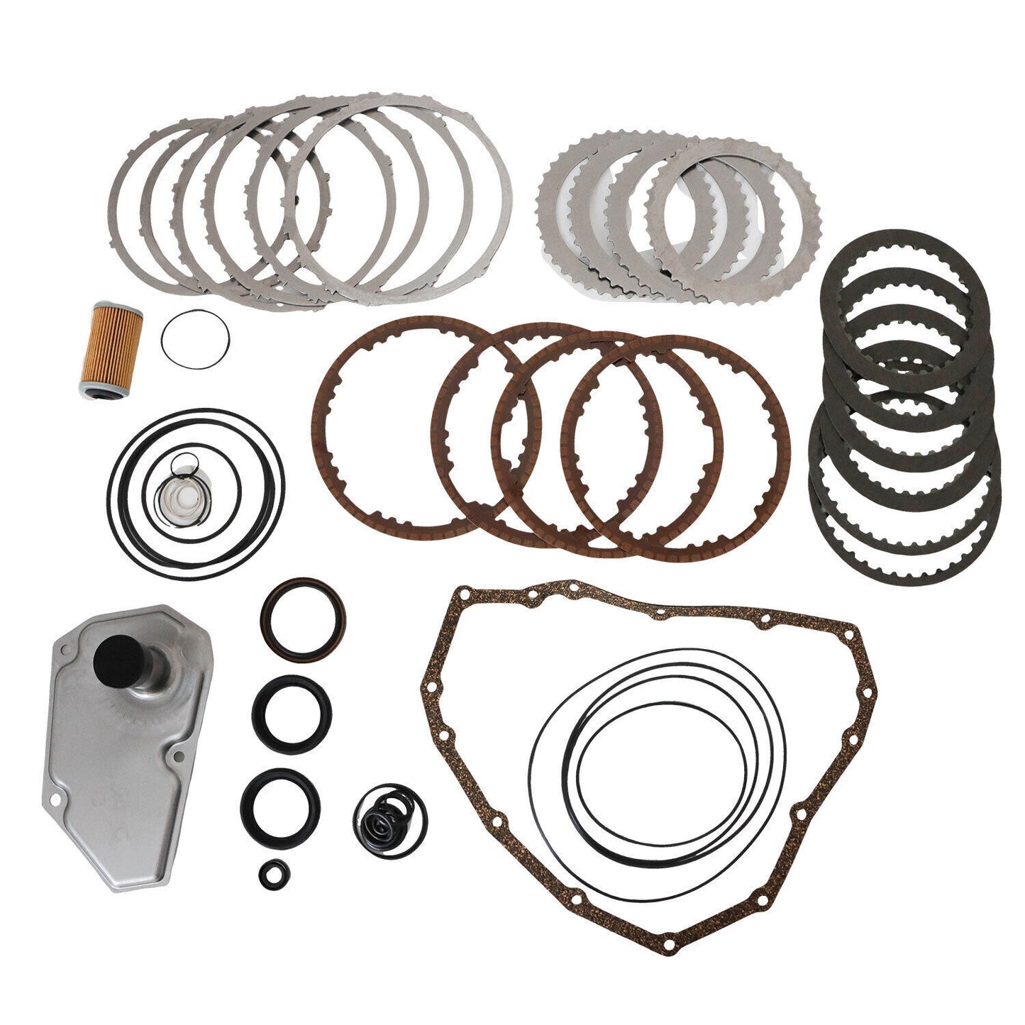 Transmission Master Rebuild Kit Filter Clutch Disc RE0F11A for NISSAN JF015E CVT