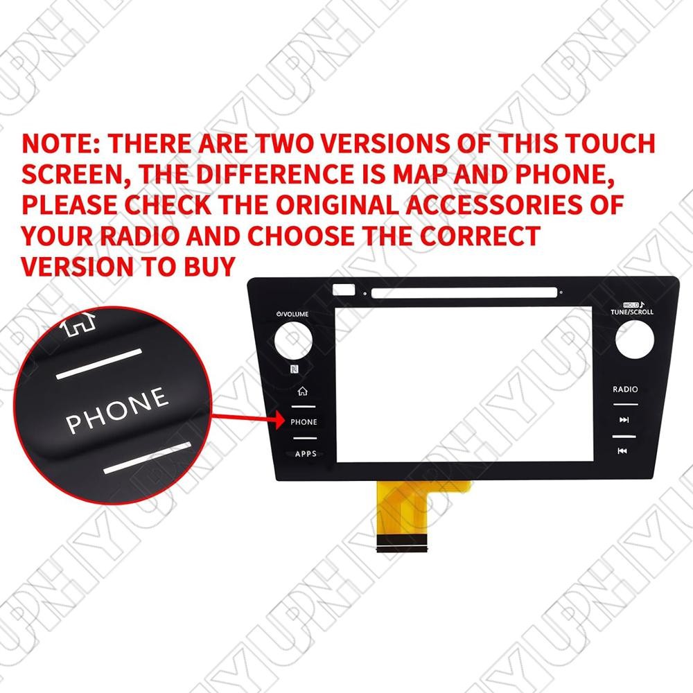 86471-AL65A Radio Touch Screen Digitizer for Subaru Legacy Outback 18-19 (Phone£©
