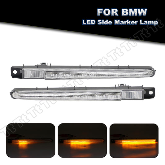 Sequential LED Fender Side Marker Light Turn Signal for 07-13 M3 E90 E92 E93- v