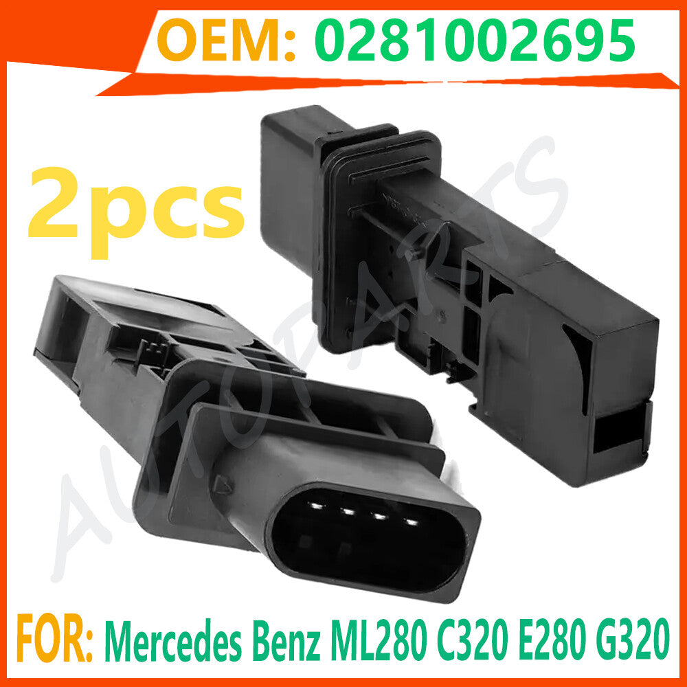 2-pack of air hoses with air quality sensors suitable for ML280, C320, E280, G320 0281002695 US- n